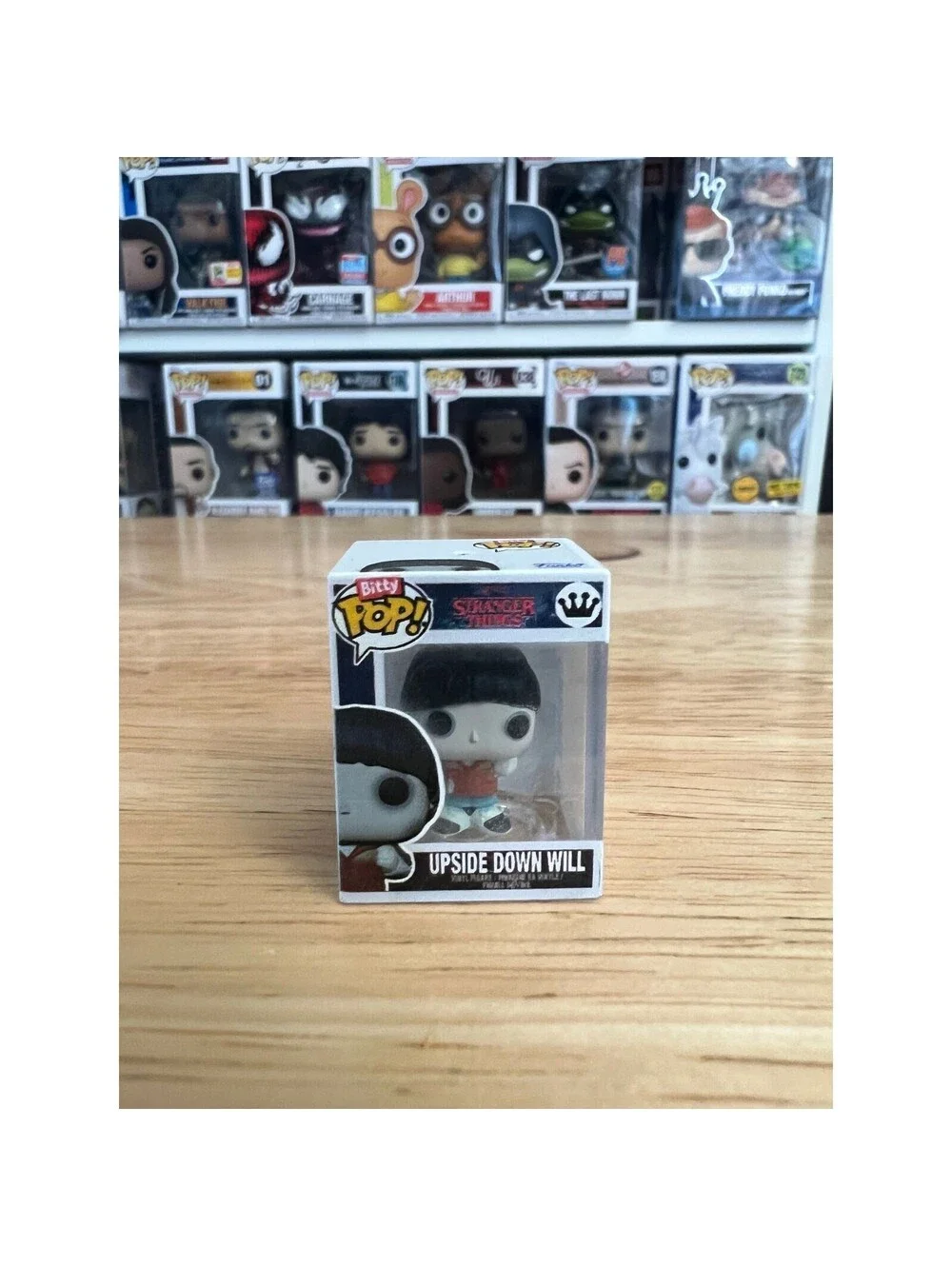 RARE CHASE BITTY Upside Down Will Byers Stranger Things 1-Inch Funko Pop #437